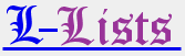 L-Lists logo (words)